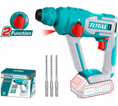 Перфоратор Total TRHLI20168 без АКБ