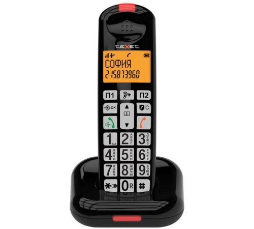 Радиотелефон TeXet TX-D7855A черный