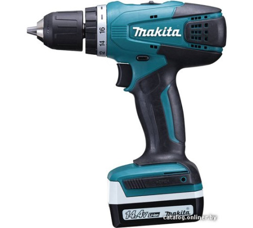 Дрель-шуруповерт Makita DF347DWE с 2-мя АКБ, кейс