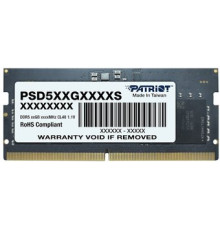 Оперативная память Patriot Signature Line 16ГБ DDR5 SODIMM 5200 МГц PSD516G520081S