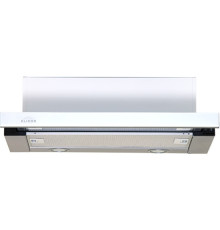 Кухонная вытяжка Elikor Интегра Glass 45Н-400-В2Д нержавеющая сталь/белое стекло 943433