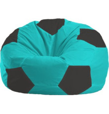Кресло-мешок Flagman Мяч Стандарт М1.1-283 бирюзовый/черный