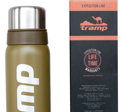 Термос TRAMP TRC-027 0.9л оливковый