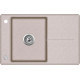 Кухонная мойка Aquasanita Bella SQB101AW beige 110