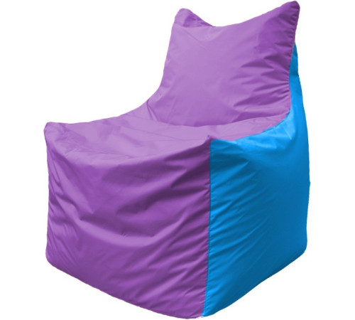 Кресло-мешок Flagman Фокс Ф2.1-111 сиреневый/голубой