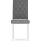 Стул Mio Tesoro Bellagio белый/серый