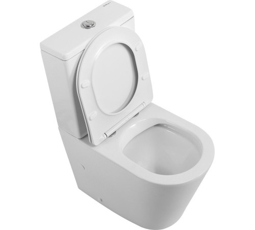 Унитаз напольный BelBagno BB2149CPR/SC с сиденьем