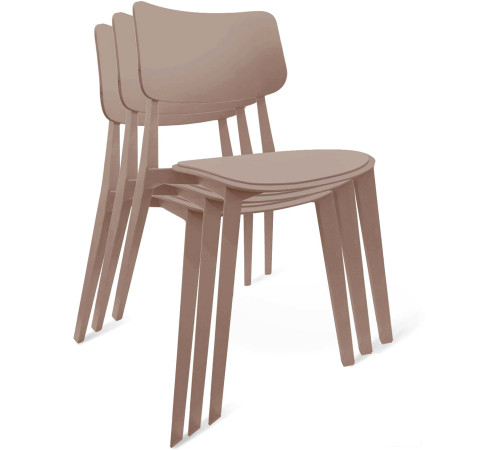 Стул Sheffilton SHT-S110-P капучино/капучино