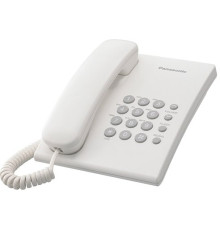 Проводной телефон Panasonic KX-TS2350RUW белый