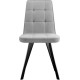 Стул DikLine 207 B22 серый/ножки черные