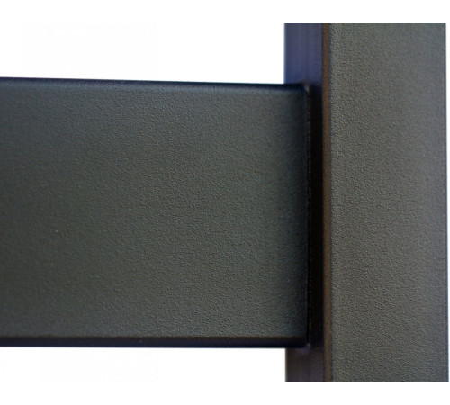 Полотенцесушитель Granula Альфа Квадро 50x100 терморегулятор, черный матовый