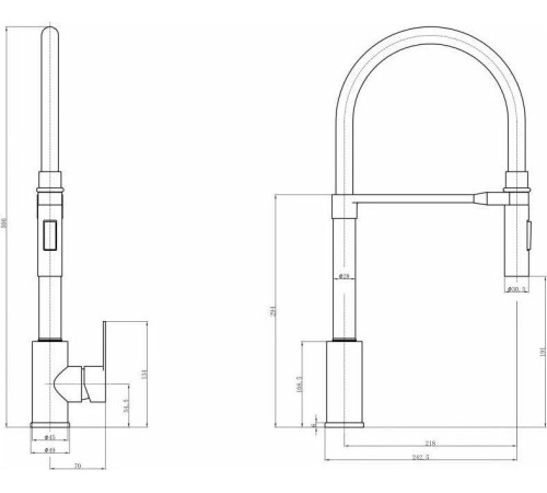 Смеситель Fashun A54511-8