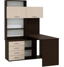 Стол Памир ПКС-11 правый венге/дуб белфорт