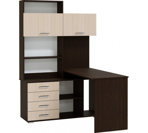 Стол Памир ПКС-11 правый венге/дуб белфорт