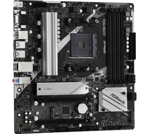Материнская плата ASRock A520M Pro4