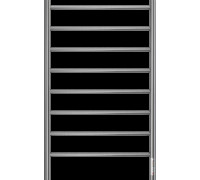 Полотенцесушитель TERMINUS Аврора П8 500х850 сатин, Quick Touch