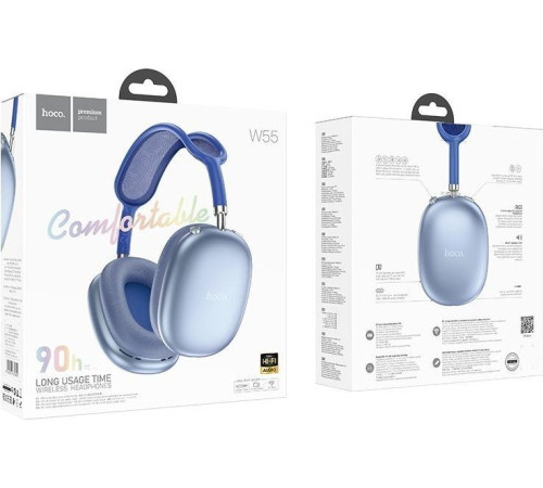 Наушники Hoco W55 синий