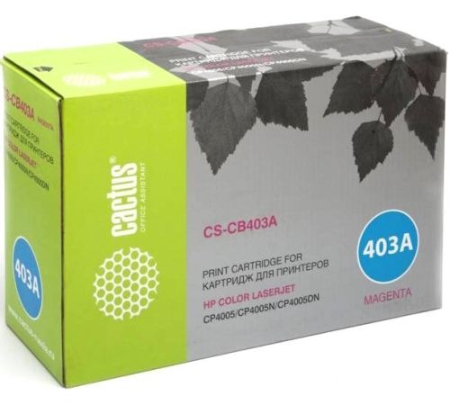 Картридж CACTUS CS-CB403AR аналог HP 642A CB403A