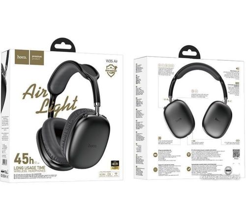 Наушники Hoco W35 Air черный