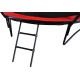 Батут GoUP Luxury 8FT с сеткой и лестницей, красный