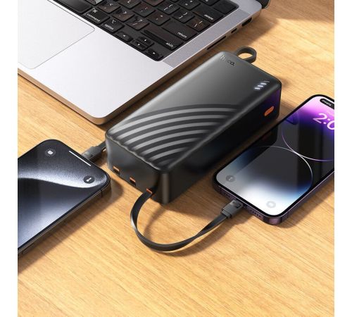 Внешний аккумулятор Hoco J146B Night tide 30000mAh черный