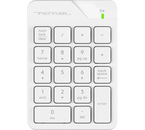 Цифровой блок A4Tech Fstyler FGK21C белый