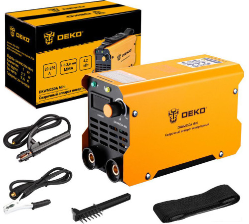 Сварочный инвертор Deko DKWM250A Mini 080-3000