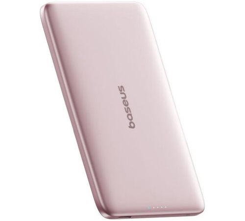 Внешний аккумулятор Baseus PicoGo AM41 Ultra-Slim Magnetic Power Bank 5000mAh розовый