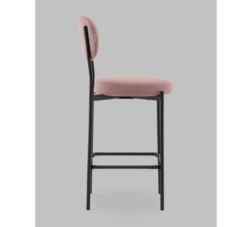 Стул Stool Group Бриф DD AV 477-C65-9005 PP велюр пыльно-розовый
