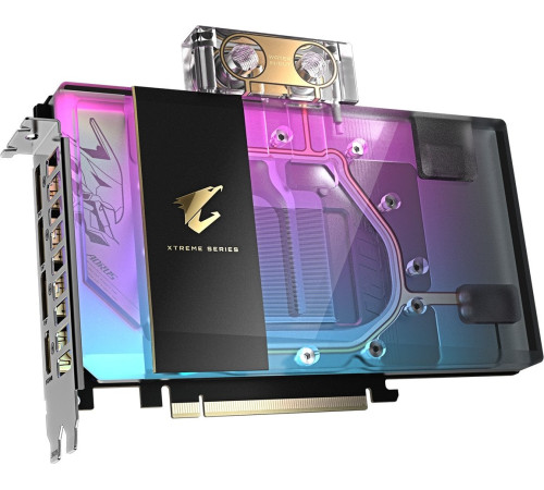 Видеокарта Gigabyte Aorus GeForce RTX 5080 Xtreme Waterforce WB 16G GV-N5080AORUSX WB-16GD