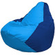 Кресло-мешок Flagman Груша Мини L Г0.1-273 голубой/синий