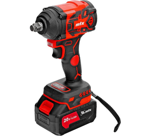 Гайковерт MTX CIWU-BL-20-600 с 1-им АКБ, кейс