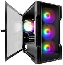 Корпус 1stPlayer Trilobite T3-G черный