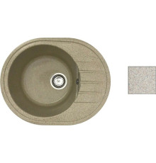 Кухонная мойка БелЭворс New Lux R темно-бежевый, без сифона