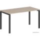 Стол Norden 140x60x75 SG.202.OL.63.AN антрацит/дуб светлый
