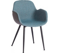 Стул TetChair Valentino бирюзовый/серый/черный