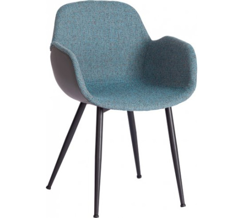 Стул TetChair Valentino бирюзовый/серый/черный