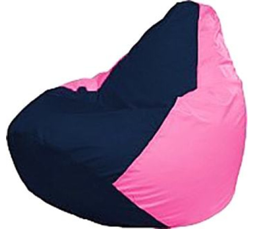 Кресло-мешок Flagman Груша Мега Super Г5.1-44 тёмно-синий/розовый