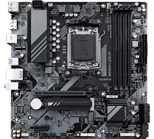 Материнская плата Gigabyte B650M D3HP rev. 1.x