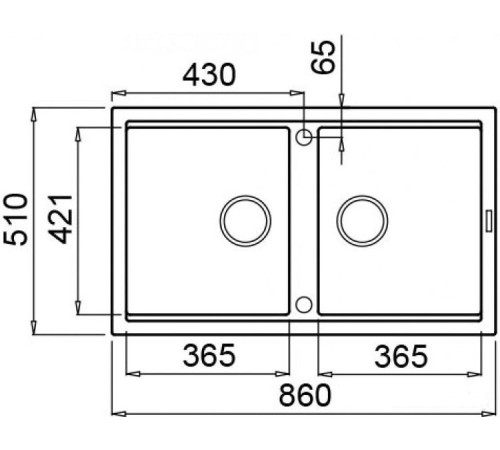 Кухонная мойка Elleci Best 450 Light Grey K97