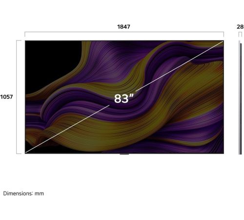 OLED телевизор LG OLED evo AI G5 OLED83G5RLA