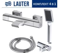 Смеситель Lauter Comfort 21YH40400 с лейкой Relexa Serene 21S00103