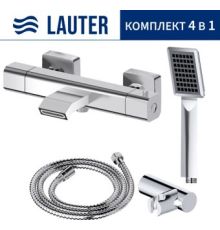 Смеситель Lauter Comfort 21YH40400 с лейкой Relexa Serene 21S00103