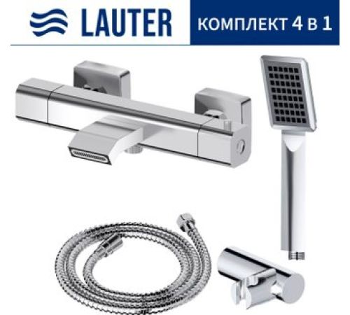 Смеситель Lauter Comfort 21YH40400 с лейкой Relexa Serene 21S00103