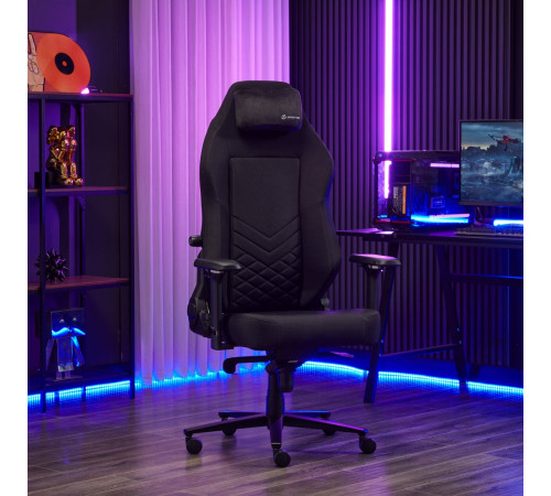 Игровое геймерское кресло Evolution TITAN Fabric черный
