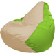 Кресло-мешок Flagman Груша Макси Г2.1-141 салатовый/бежевый
