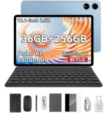 Планшет Blackview Mega 3 LTE 12GB/256GB синий, с аксессуарами