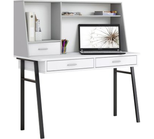 Стол Polini Kids Aviv 1455 0002083.118 белый/серый/белый