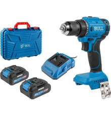Дрель-шуруповерт Bull SR 1803 1329602 с 2-мя АКБ, кейс