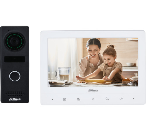 Комплект видеодомофона Dahua DHI-KTA02M